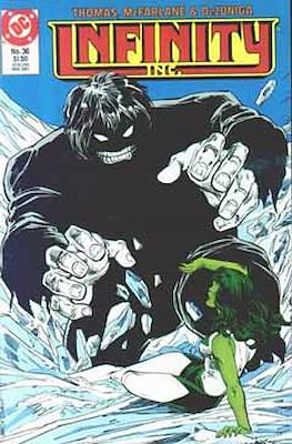 Infinity Inc. (1984-1988) (Comic Book.) #36