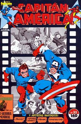 Capitán América Vol. 1 / Marvel Two-in-one: Capitán America & Thor Vol. 1 (1985-1992) #33