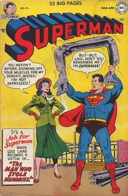 Superman Vol. 1 / Adventures of Superman Vol. 1 (1939-2011) (Comic Book) #75