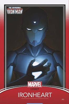 Invincible Iron Man (Vol. 3 2017-2018 Variant Cover) #593.4