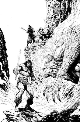 Conan Battle of the Black Stone (Variant Cover) #3.2