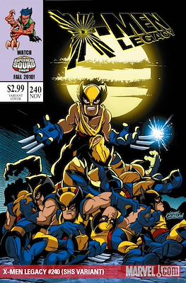 X-Men / New X-Men / X-Men Legacy Vol. 2 (1991-Variant Covers) #240