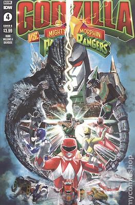 Godzilla vs The Mighty Morphin Power Rangers (Variant Covers) #4