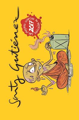 Santy Gutiérrez. Las mejores viñetas publicadas en 2017 (Rústica 120 pp)