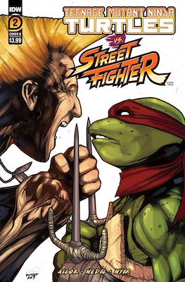 Teenage Mutant Ninja Turtles vs Street Fighter (Variant Covers) #2