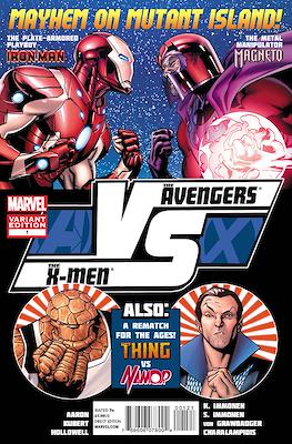 AvX: Vs (The Avengers vs. The X-Men Variant Cover)