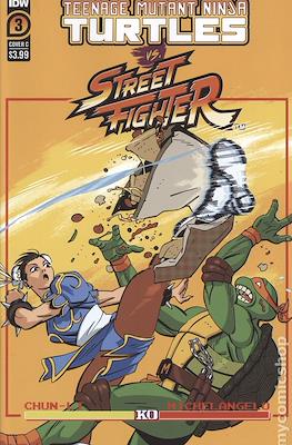 Teenage Mutant Ninja Turtles vs Street Fighter (Variant Covers) #3.01