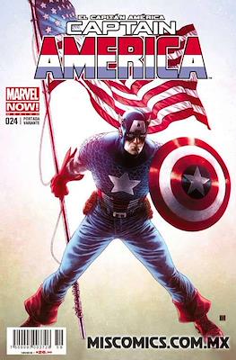 Captain america (2013-2015 Portada variante) #24