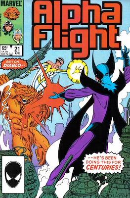 Alpha Flight Vol. 1 (1983-1994) (Comic Book) #21