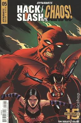 Hack/Slash vs Chaos (Variant Cover) #5.1