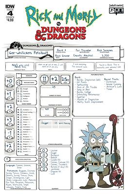 Rick and Morty vs. Dungeons & Dragons (Variant Covers) #4