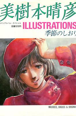ジ仕様/美樹本晴彦 Illustrations 季節のしおり Macross, Orguss & Original (Haruhiko Mikimoto)