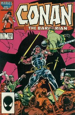 Conan The Barbarian (1970-1993) #191