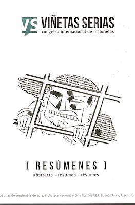 Viñetas Serias, Congreso Internacional de Historietas, 2012 [ Resúmenes ] 