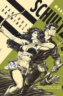Mark Schultz Various Drawings #4