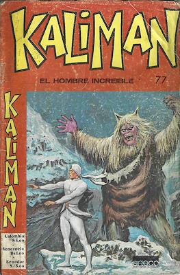 Kaliman el hombre increíble #77