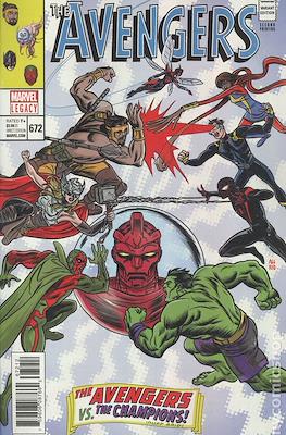 The Avengers Vol. 7 (2016-2018 Variant Cover) #672