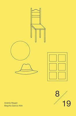 Un sombrero, una ventana, una silla, un círculo