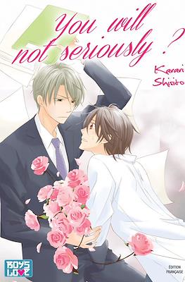You will not seriously ?
