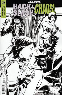 Hack/Slash vs Chaos (Variant Cover) #2.4
