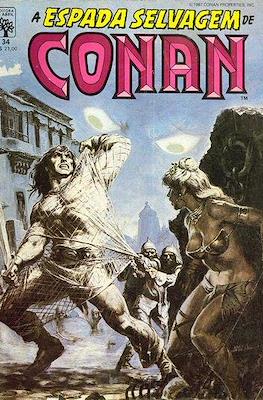A Espada Selvagem de Conan (Grampo. 84 pp) #34