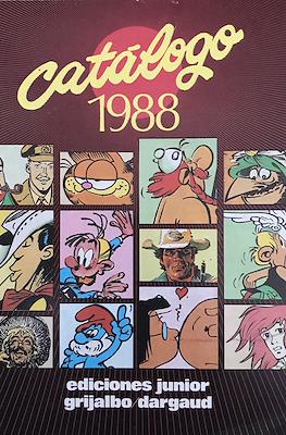 Catálogo 1988. Ediciones Junior Grijalbo/Dargaud