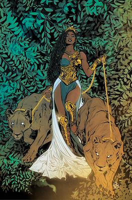 Nubia: Queen of the Amazons (Variant Cover) #4