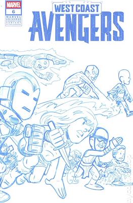 West Coast Avengers Vol. 4 (2024-Variant Covers) #6.2