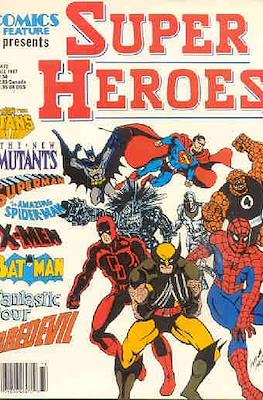 Comics Feature Presents Super Heroes
