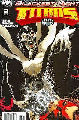 Blackest Night: Titans (2009 Variant Cover) #2