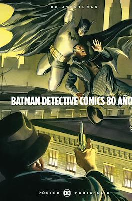 Dc Aventuras Poster Book: Batman Detective Comics 80 Años