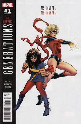 Generations - The Marvels Ms. Marvel and Ms. Marvel (Variant Cover)