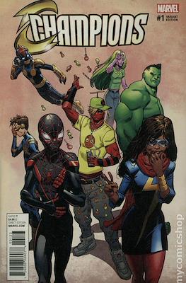Champions Vol. 2 (2016-2019 Variant Cover) #1.18