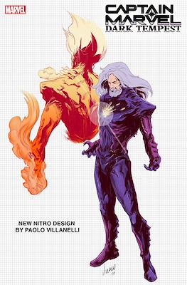 Captain Marvel: Dark Tempest (Variant Cover) #2.4