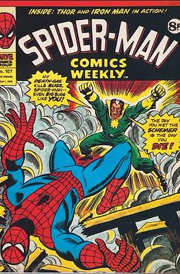 Spider-Man Comics Weekly / The Super-Heroes / Super Spider-Man with the Super-Heroes #107