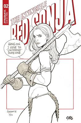 The Invincible Red Sonja (Variant Cover) #2.4