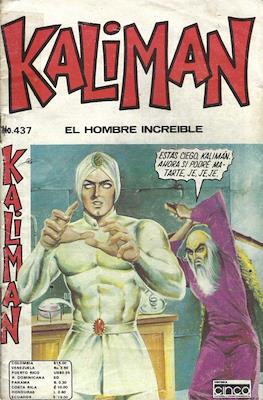 Kaliman el hombre increíble (Grapa 36 pp) #437