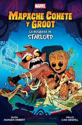 Mapache Cohete y Groot: La búsqueda de StarLord - Marvel Scholastic