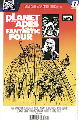 Planet of the Apes vs. Fantastic Four (Variant Cover) #1.2