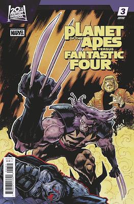 Planet of the Apes vs. Fantastic Four (Variant Cover) #3.3