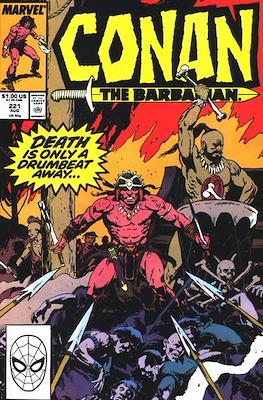 Conan The Barbarian (1970-1993) #221
