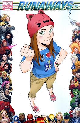 Runaways Vol. 3 (2008-2009 Variant Cover) #13