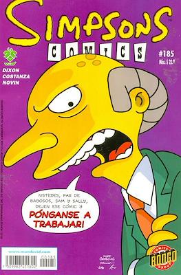 Simpson cómics #185