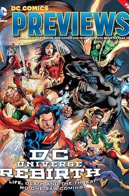 DC Comics Previews DC Universe Rebirth