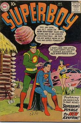 Superboy Vol.1 / Superboy and the Legion of Super-Heroes (1949-1979) #74
