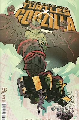Teenage Mutant Ninja Turtles x Godzilla (Variant Cover) #3