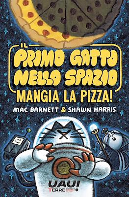 Il primo gatto nello spazio mangia la pizza!