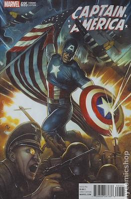 Captain America (Vol. 8 2017- Variant Cover) #695.2
