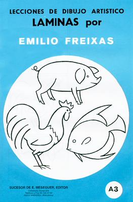 Lecciones de dibujo artístico. Láminas por Emilio Freixas - Serie azul #A3