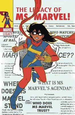 Ms. Marvel (Vol. 4 2015-... Variant Covers) #25.1